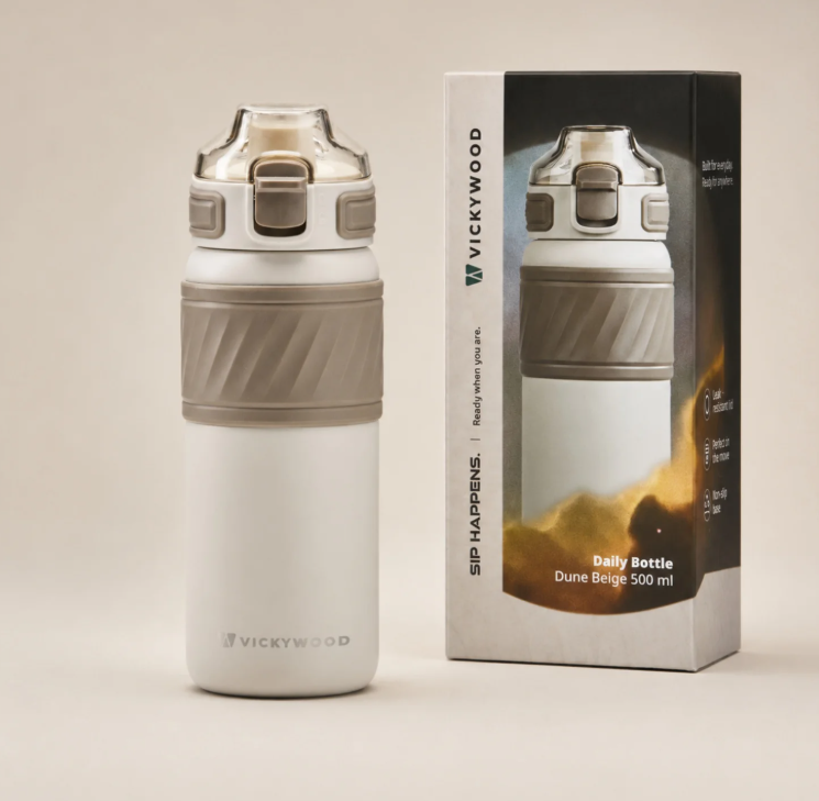 VICKYWOOD Daily Bottle 500 ml – Termopudele ikdienai