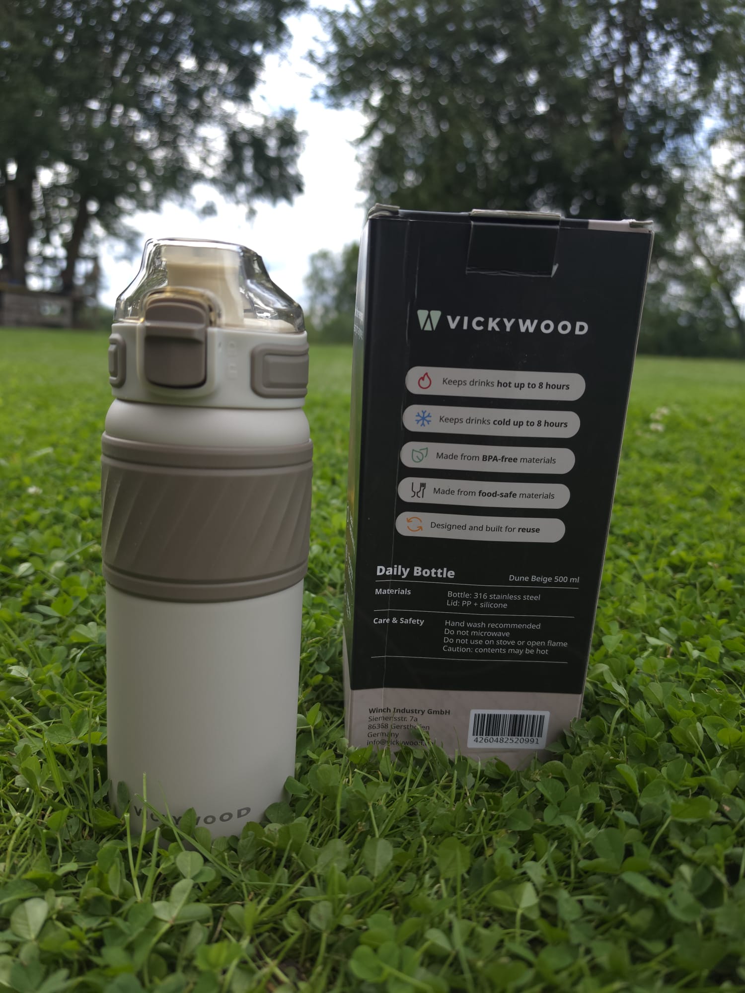 VICKYWOOD Daily Bottle 500 ml – Termopudele ikdienai - Image 2