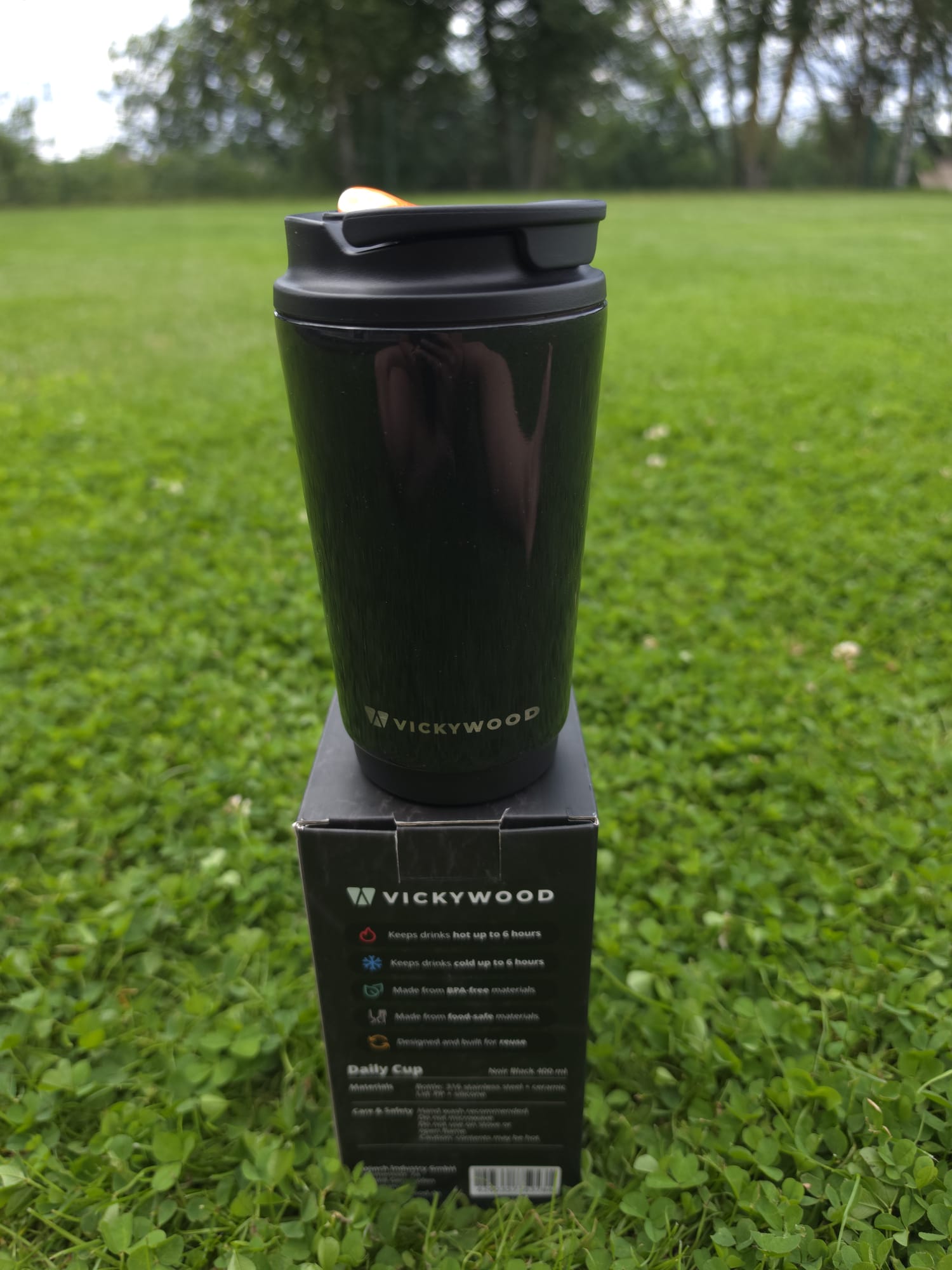 VICKYWOOD Daily Cup Black Noir 400 ml - Image 2